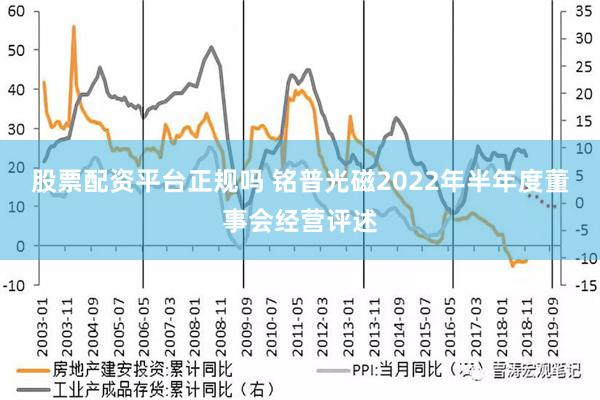 股票配资平台正规吗 铭普光磁2022年半年度董事会经营评述