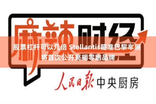 股票杠杆可以几倍 Stellantis瞄准巴黎车展 将首次公开亮相零跑品牌